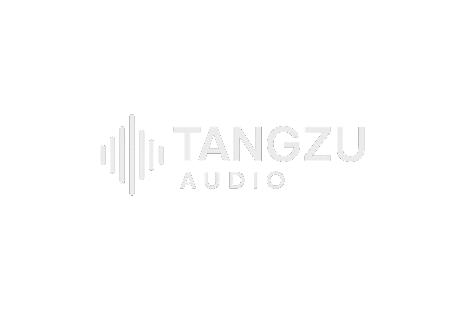 Tangzu Audio Logo - White Text